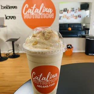 Banana Nut Bread smoothie!!