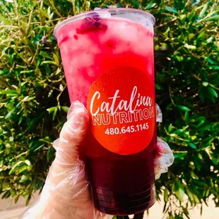 SANGRIA MEGA TEA - herbal energy without the crash (no alcohol)