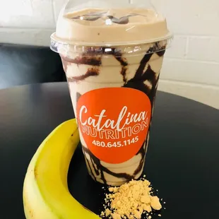 CHUNKY MONKEY PROTEIN SMOOTHIE