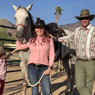 Trying to look the part!