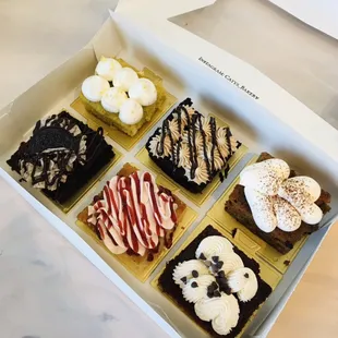 Cake sample boxes