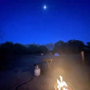 Night sky, from Site A-8, Catalina, State, Park, Arizona, May 31, 2023
