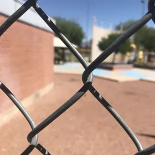Hard to see but nice playground n of pool.  FYI pool north of catalina hs