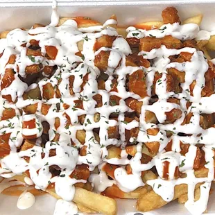 Vegan Buffalo Chicken Fries