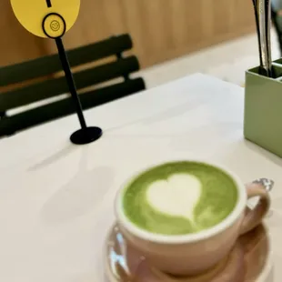 Matcha oat latte