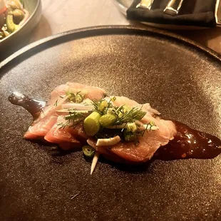 Hamachi Crudo