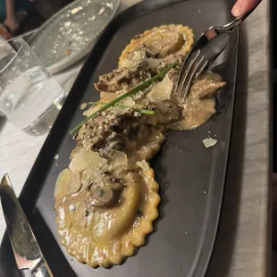 Mushroom Ravioli
