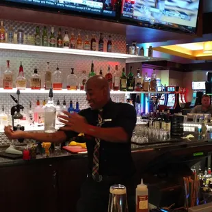 Terry practicing his craft... with perfection!