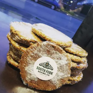 Molasses cookies by South Fork Baking Company