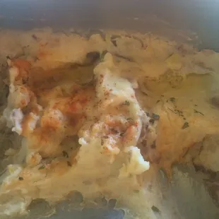 Garlic bacon potatoes