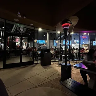 Outside area. Entrance.