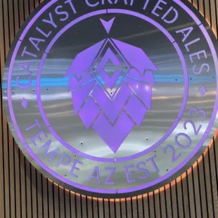 the emblem of the company