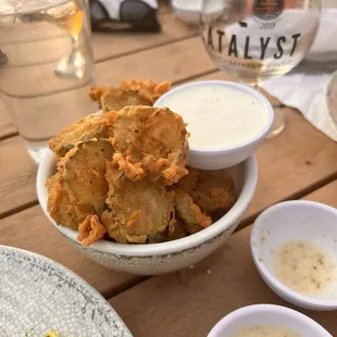 Fried pickles