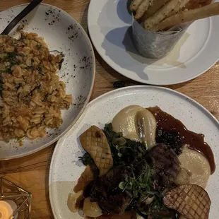 oysters and mussels, food