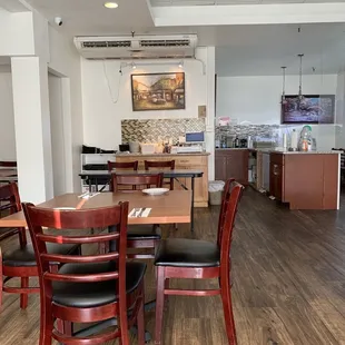 interior, sushi and sashimi