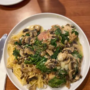 Chicken Saltimbocca Dinner $21.95