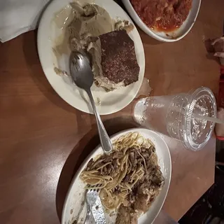 Spaghetti Marinara Dinner