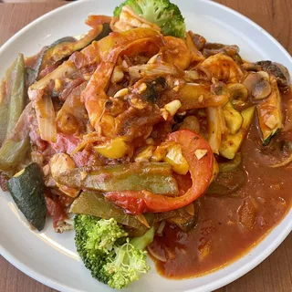 Shrimp Vegetable Dinner