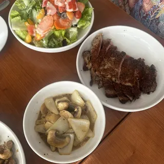 Ribeye Steak Salad Dinner