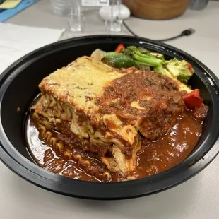 Beef lasagna