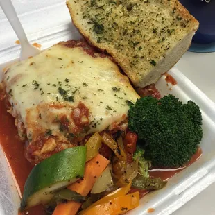 Their veggie lasagna is mean! Try it. You won't be disappointed.