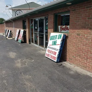 Front entrance