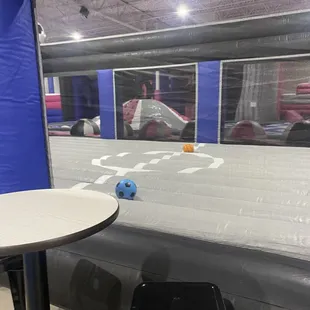 More bounce house area
