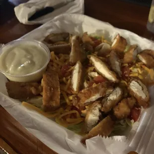 fish and chips, food