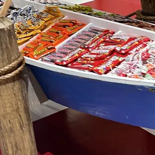 Candy boat