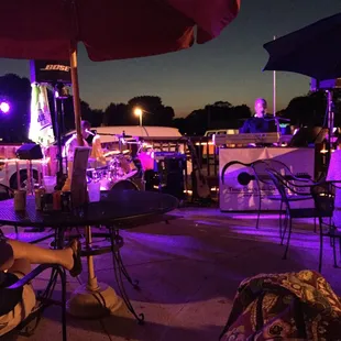 Great live music on the patio!