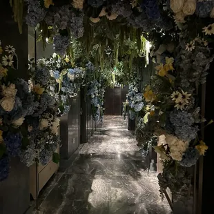 The entrance into The Catbird.  It'll leave a memory.