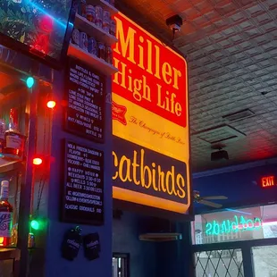 The kind of sign that would make any bar jealous