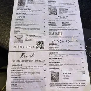 Menu (side 1)