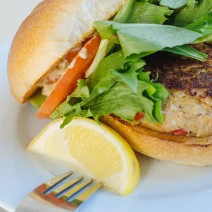 Crab Cake Sandwich