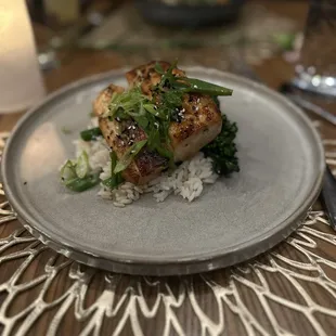 Miso glazed Mahi