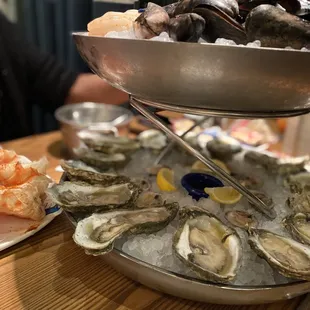 mussels, shellfish, oysters, food, oysters and mussels