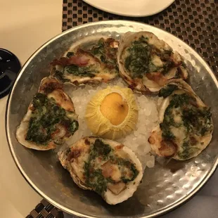 Oysters Rockefeller