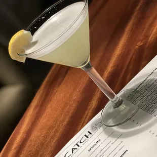 Lemondrop martini requested extra tart