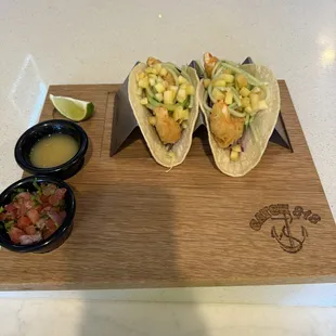 Vegan Shrimp Tacos. Amazing!