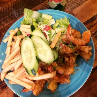 Al Mojo de Ajo Shrimp Plate/ Garlic Shrimp Plate