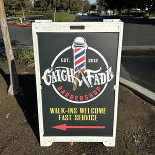 Barbershop sign