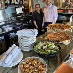 interior, salads