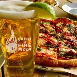 pizza, food