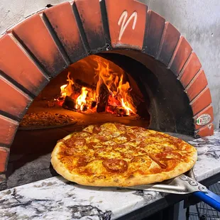 food, pizza