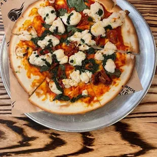 Gluten free vegan Natural Mystic with the Madcheese freshella... highly recommend this vegan cheese!