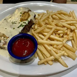 NY steak and fries