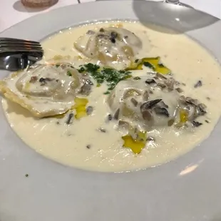 Mushroom Ravioli