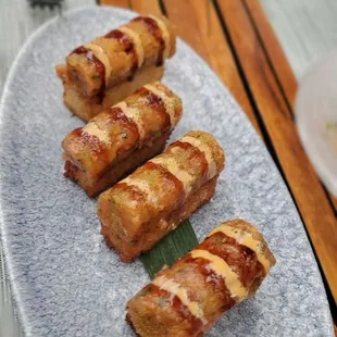 Sticky Coconut Rice Cake