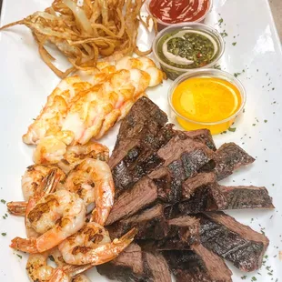 Surf and Turf at The Catch of the Day