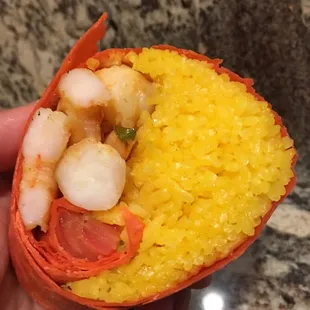 Grilled Shrimp Wrap